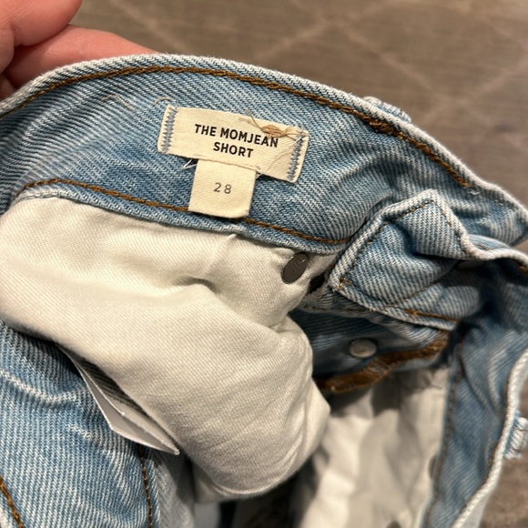 Madewell Mom Jean Short - 28 - Picture 6 of 7